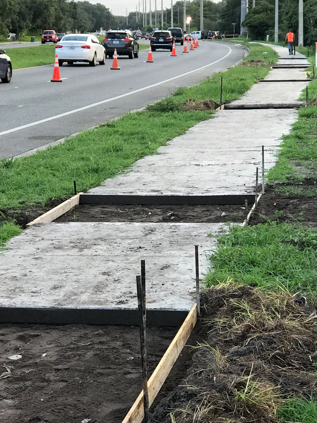 Sidewalk Construction